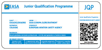 Junior Qualification Programme (JQP) - Boarding pass