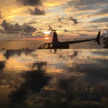 Robinson R66 Northern Tip of Borneo 