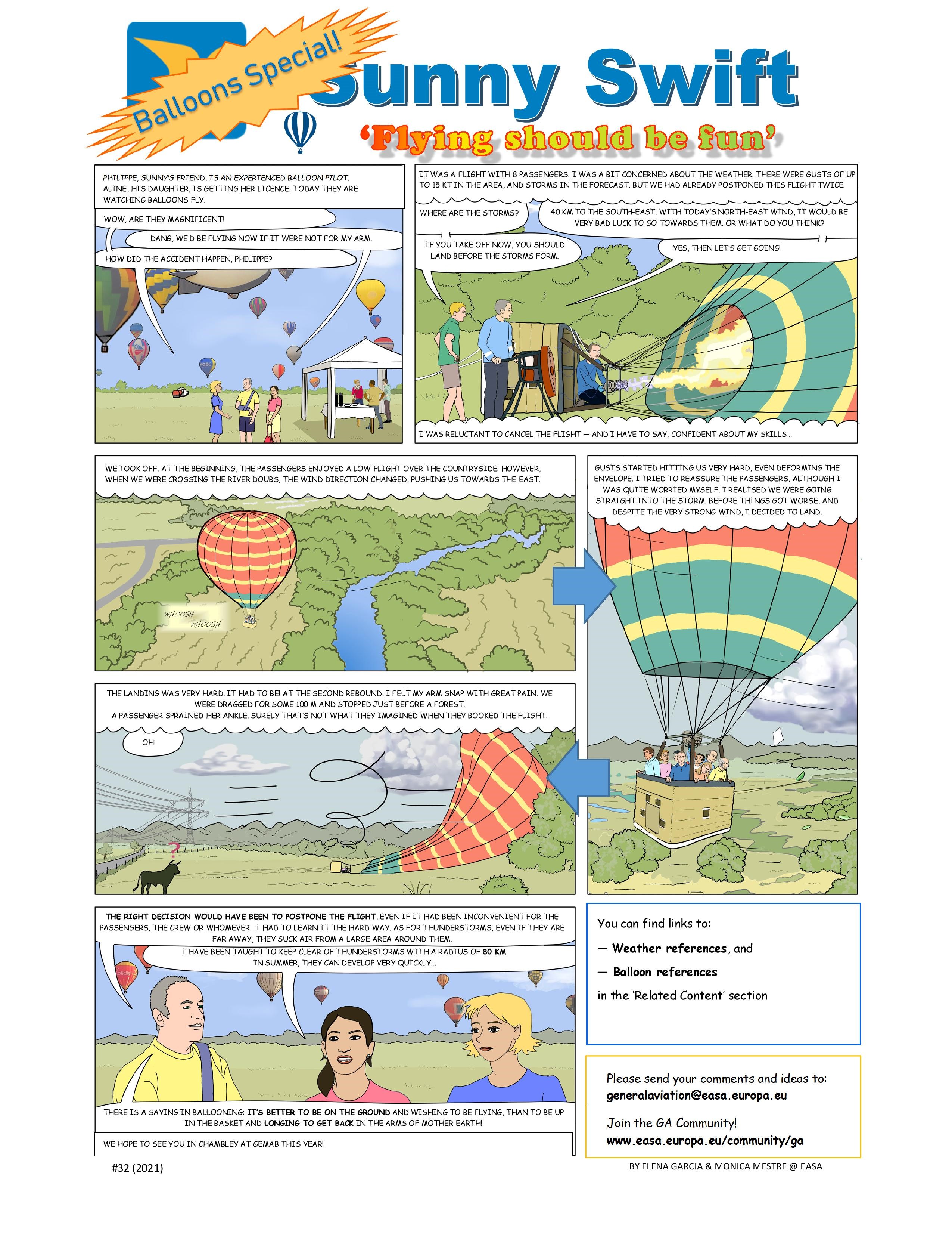 Sunny Swift Issue 32 - Balloons Special