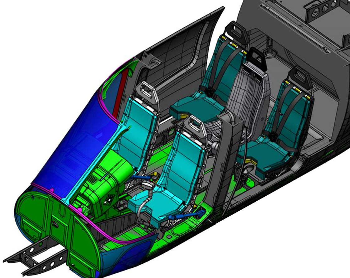 AW119MKII Crash Resistant Seats solutions