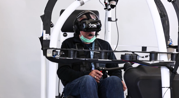 Loft Dynamics R22 VR simulator