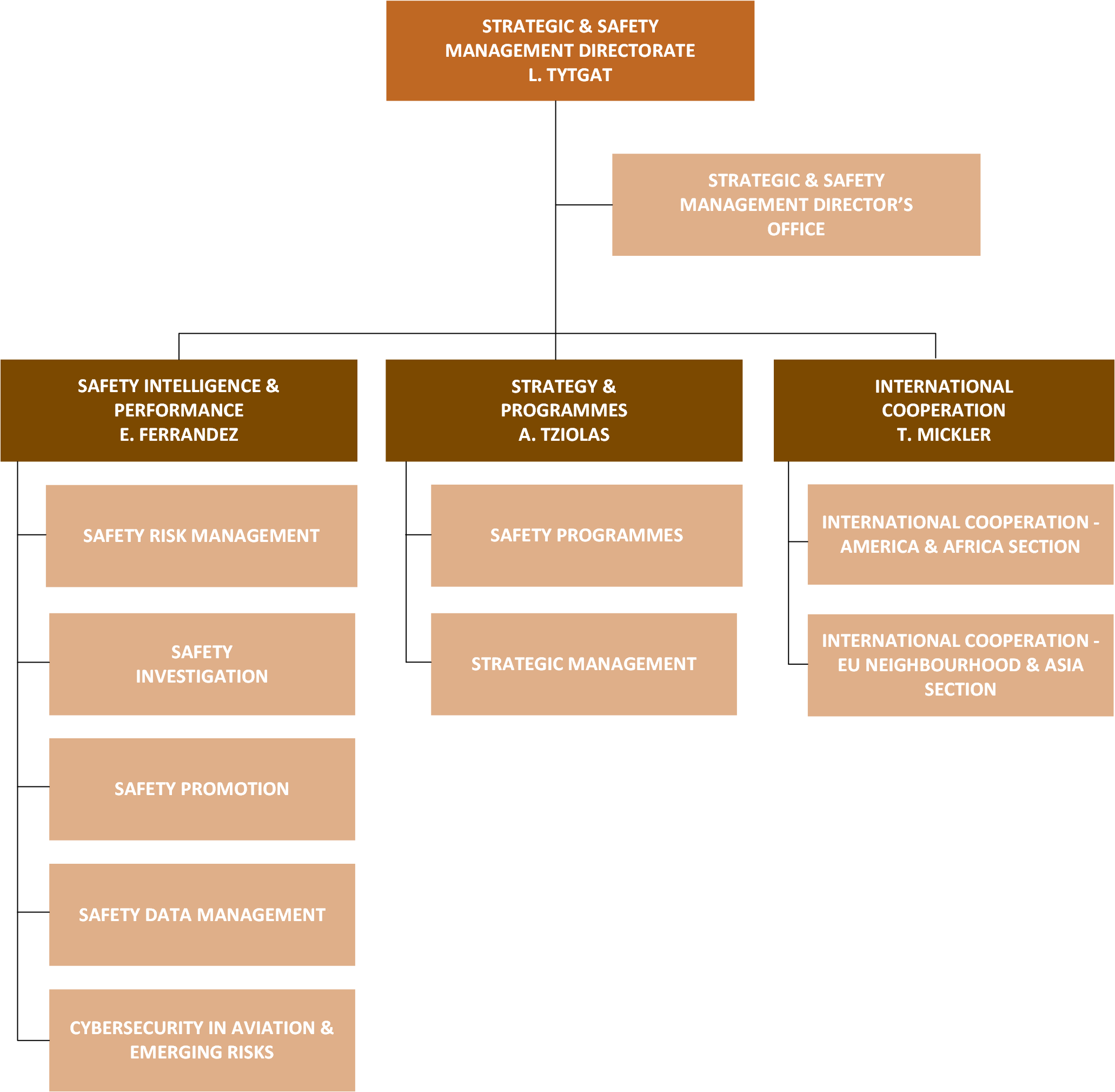 Easa Organisation Chart