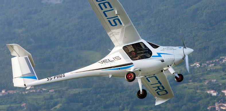 Battery-powered electric aircraft