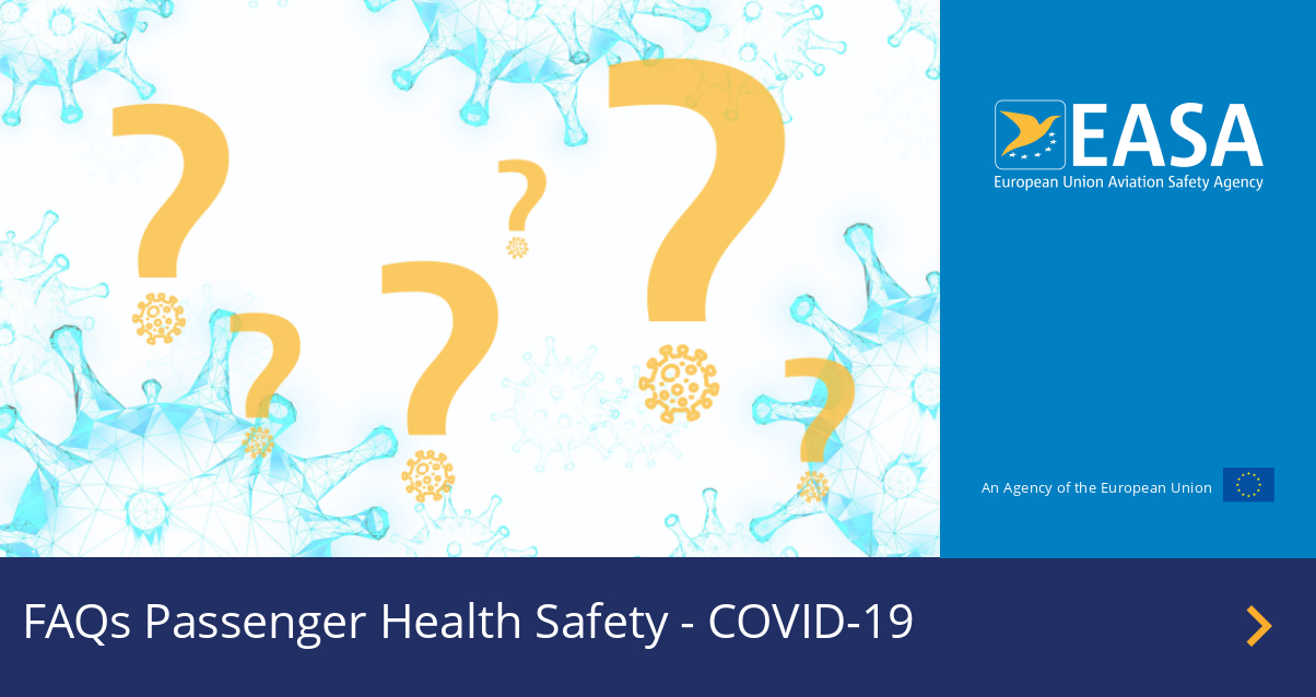 FAQs Passenger Health Safety COVID19 EASA