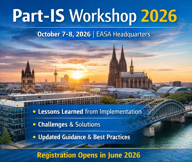 Part-IS Implementation Workshop 2026 - Hybrid | EASA