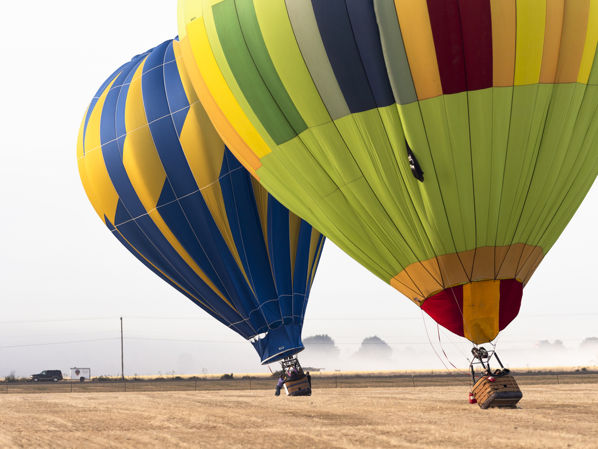 Sicherheit von Heißluftballons 