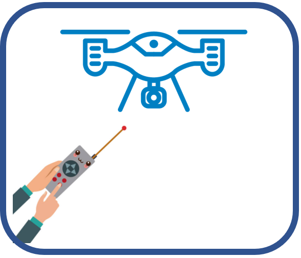 ikona pre pilota dronu