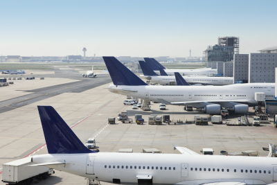 Loading at the airport