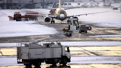 a ground handling vehicle at the aerodrome