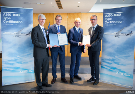 Easa Certifies Airbus A350 1000 Easa