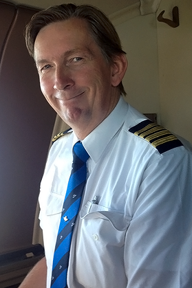 Captain Bert Bonke, Chairman Flight Data Working Group, of ECA