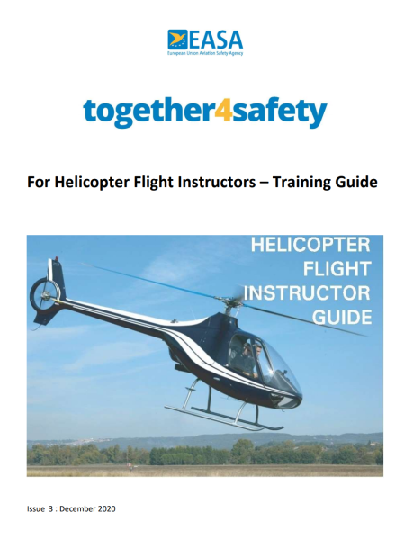 Helicopter Flight Instructor Guide, Issue 3.0