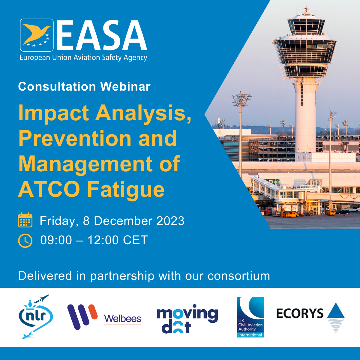 EASA Webinar – ATCO Fatigue