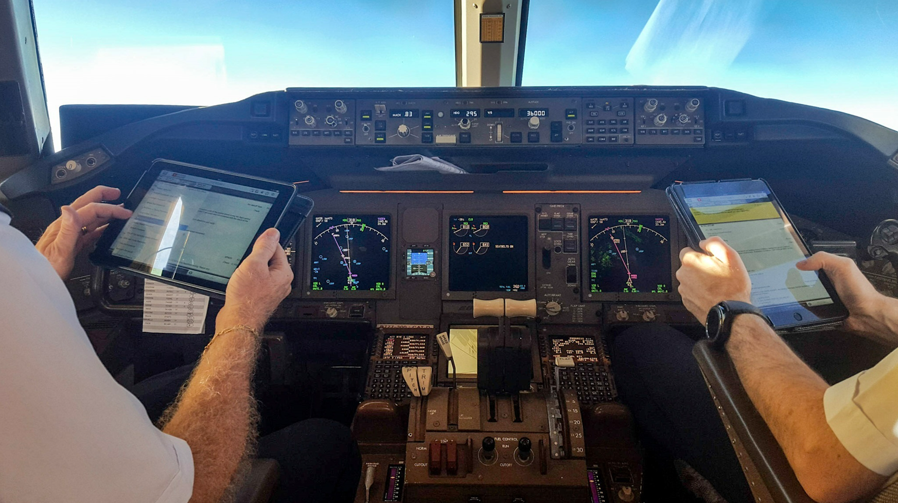EFBs in the cockpit